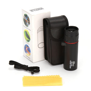 Monocular Telescope binoculars Zooming Focus Green Film Binoculo Optical Hunting High Quality