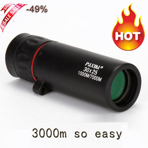 Monocular Telescope binoculars Zooming Focus Green Film Binoculo Optical Hunting High Quality