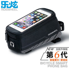 Load image into Gallery viewer, ROSWHEEL BICYCLE BAGS CYCLING BIKE FRAME IPHONE BAGS  HOLDER PANNIER MOBILE PHONE BAG CASE POUCH
