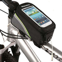 Load image into Gallery viewer, ROSWHEEL BICYCLE BAGS CYCLING BIKE FRAME IPHONE BAGS  HOLDER PANNIER MOBILE PHONE BAG CASE POUCH