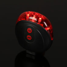 Load image into Gallery viewer, Bike Cycling Lights Waterproof 5 LED 2 Lasers 3 Modes Bike Taillight Safety Warning Light Bicycle Rear Bycicle Light Tail Lamp
