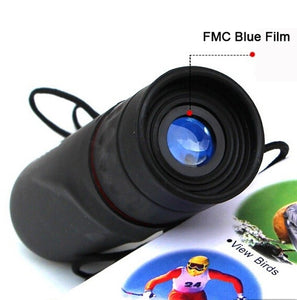Monocular Telescope binoculars Zooming Focus Green Film Binoculo Optical Hunting High Quality