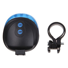 Load image into Gallery viewer, Bike Cycling Lights Waterproof 5 LED 2 Lasers 3 Modes Bike Taillight Safety Warning Light Bicycle Rear Bycicle Light Tail Lamp