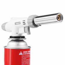 Load image into Gallery viewer, Gas Torch Flame Gun Blowtorch Cooking Soldering Butane AutoIgnition gas-Burner Lighter Heating