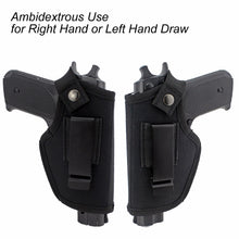 Load image into Gallery viewer, Gun Holster Concealed Carry Holsters Belt Metal Clip For All Sizes Handguns