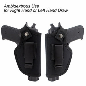 Gun Holster Concealed Carry Holsters Belt Metal Clip For All Sizes Handguns