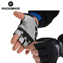 Load image into Gallery viewer, Cycling Anti-slip Anti-sweat Men Women Half Finger Gloves Breathable Anti-shock Sports Gloves