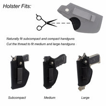 Load image into Gallery viewer, Gun Holster Concealed Carry Holsters Belt Metal Clip For All Sizes Handguns