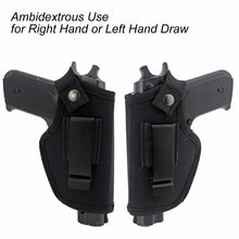 Load image into Gallery viewer, Gun Holster Concealed Carry Holsters Belt Metal Clip For All Sizes Handguns