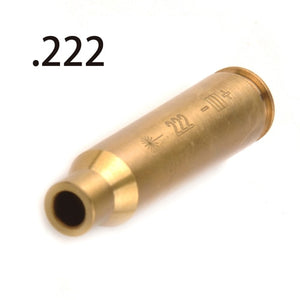 New Red Dot Laser Brass Boresight CAL Cartridge Bore Sighter For Scope Hunting