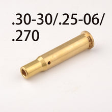Load image into Gallery viewer, New Red Dot Laser Brass Boresight CAL Cartridge Bore Sighter For Scope Hunting