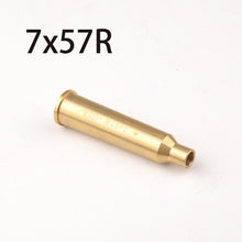 Load image into Gallery viewer, New Red Dot Laser Brass Boresight CAL Cartridge Bore Sighter For Scope Hunting