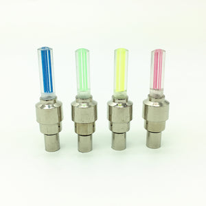 LED Bicycle Lights Wheel Tire Valve Caps Bike 1PCS