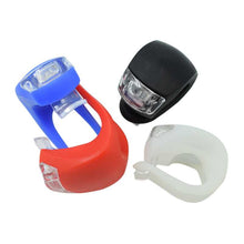 Load image into Gallery viewer, Bicycle Front Light Silicone LED Head Front Rear Wheel Bike Light Waterproof Cycling With Battery Bicycle Accessories Bike Lamp