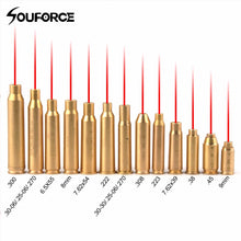 Load image into Gallery viewer, New Red Dot Laser Brass Boresight CAL Cartridge Bore Sighter For Scope Hunting