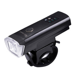 Bike Front Light Induction Bicycle Bright Light USB Charging Flashlight Waterproof