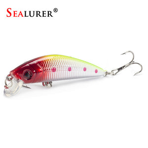 Fishing Lure Minnow Crankbait Hard Bait Tight Wobble 1PCS