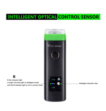 Load image into Gallery viewer, Bike Front Light Induction Bicycle Bright Light USB Charging Flashlight Waterproof