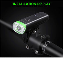 Load image into Gallery viewer, Bike Front Light Induction Bicycle Bright Light USB Charging Flashlight Waterproof