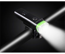 Load image into Gallery viewer, Bike Front Light Induction Bicycle Bright Light USB Charging Flashlight Waterproof