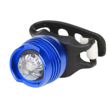 Load image into Gallery viewer, Aluminum Bicycle Cycling Front Rear Tail Helmet Red White LED Flash Lights Safety Warning Lamp Cycling Caution Light Waterproof