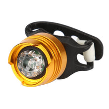 Load image into Gallery viewer, Aluminum Bicycle Cycling Front Rear Tail Helmet Red White LED Flash Lights Safety Warning Lamp Cycling Caution Light Waterproof