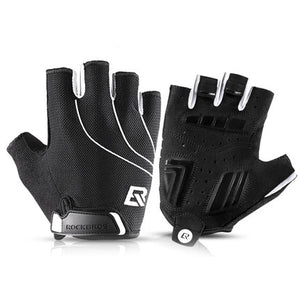 Cycling Anti-slip Anti-sweat Men Women Half Finger Gloves Breathable Anti-shock Sports Gloves