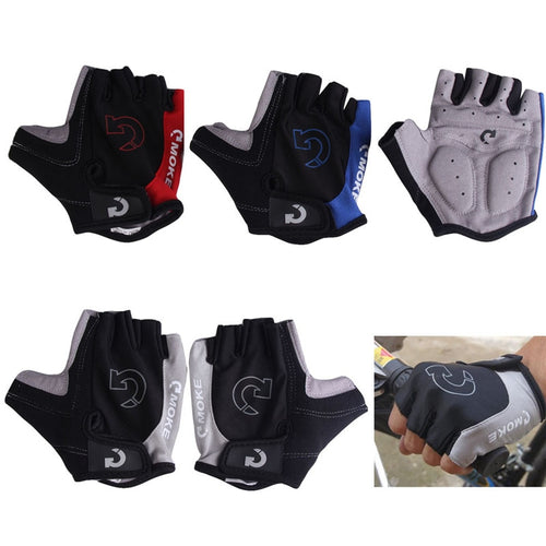 Half Finger Cycling Gloves Anti Slip Gel Pad Breathable Motorcycle Bike Gloves Men Women Sports Bicycle Gloves S-XL
