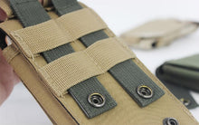 Load image into Gallery viewer, Outdoor Camouflage Bag Tactical Army Phone Holder Sport Waist Belt Case Waterproof Nylon