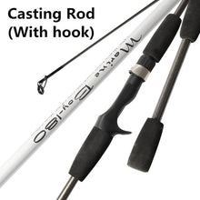 Load image into Gallery viewer, Carbon Spinning Fishing Rod M Power Hand Fishing Tackle Lure Rod Lure