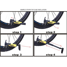 Load image into Gallery viewer, Multi-functional Portable Cycling Bike Air Pump Tire Ball Double Stroke Gas Mouth Bicycle Pump Tools