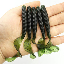 Load image into Gallery viewer, Wobbler Jigging curly tail Fishing Lure Soft Worm Shrimp silicone bait 8cm 4.3g