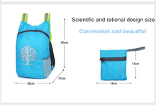 Load image into Gallery viewer, Unisex Folding Backpack Hiking Camping Bag Ultra Light Outdoor Sport Backpack Waterproof