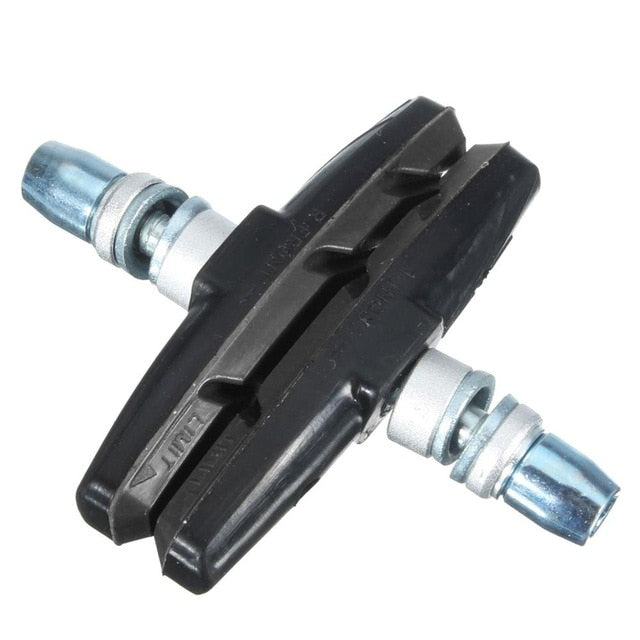 One Pair Mountain Road Bike Brake pads MTB Bicycle Braking V-Brake Holder Shoes Rubber Blocks Durable Cycling Accessories 2510