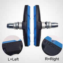 Load image into Gallery viewer, One Pair Mountain Road Bike Brake pads MTB Bicycle Braking V-Brake Holder Shoes Rubber Blocks Durable Cycling Accessories 2510