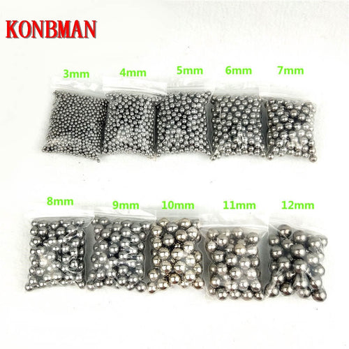 Hunting Slingshot Balls Stainless AMMO Steel Balls 60/100pcs 6mm 8mm 9mm 10mm
