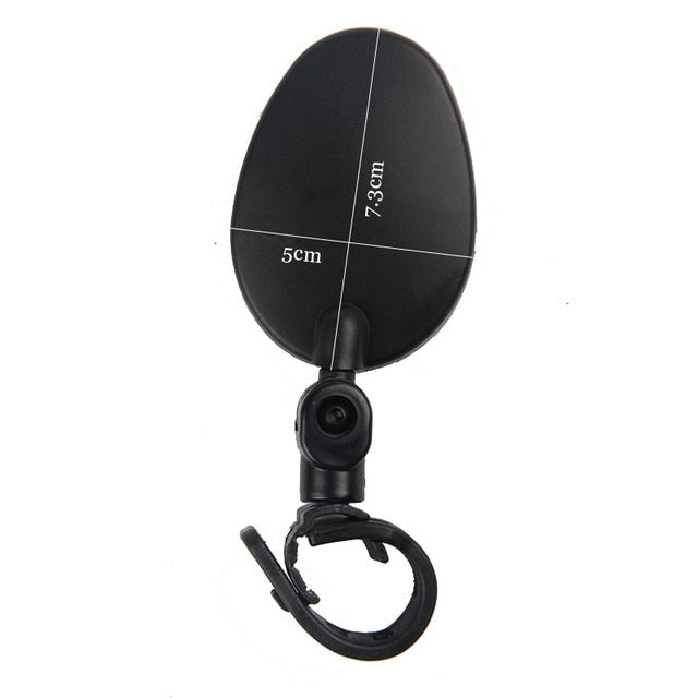 Bicycle Mirror Universal Handlebar Rearview Mirror 360 degree Rotate for Bike