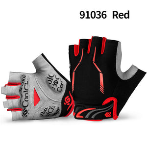 CoolChange Cycling Gloves Half Finger Mens Women's Summer Sports Shockproof Bike Gloves
