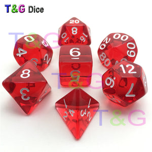 Dragons and Dungeons dice Different Color