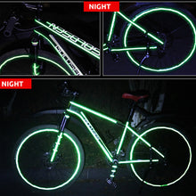 Load image into Gallery viewer, Bike Stickers Decals Reflective Stickers Strip Bicycle Reflective Tape Sticker