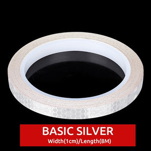 Bike Stickers Decals Reflective Stickers Strip Bicycle Reflective Tape Sticker