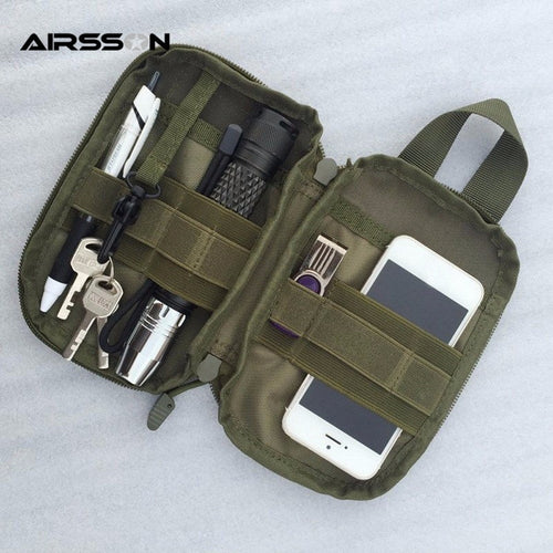 Tactical Bag Outdoor Military Waist Pack Waterproof - Good for phone and keys