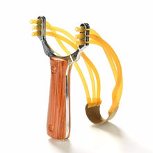 Load image into Gallery viewer, Professional Slingshot Sling shot Aluminium Alloy Slingshot Catapult Camouflage Bow Un-hurtable Outdoor Game Playing Tools