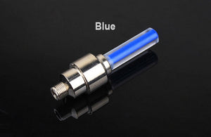 Bike light with no battery mountain road bike  bicycle lights LEDS Tire Valve Caps Wheel spokes LED Light