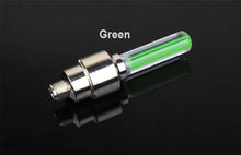 Load image into Gallery viewer, Bike light with no battery mountain road bike  bicycle lights LEDS Tire Valve Caps Wheel spokes LED Light