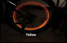 Load image into Gallery viewer, Bike light with no battery mountain road bike  bicycle lights LEDS Tire Valve Caps Wheel spokes LED Light