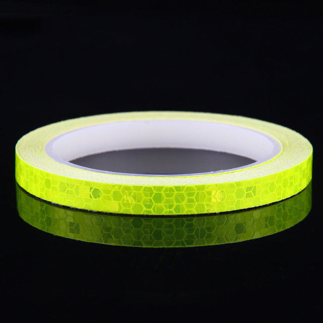 Reflective Tape Fluorescent MTB Bike Bicycle Cycling MTB Reflective Stickers Adhesive Tape Bike Stickers Bicycle Accessories