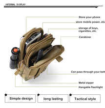 Load image into Gallery viewer, Tactical Bag Shoulder Waterproof Tactical Backpack Outdoor Bag Military 600D
