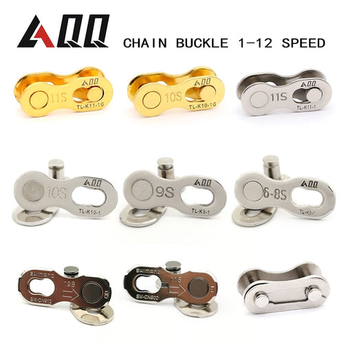 Speed Bike chain connector lock set MTB road bicycle Connector for Quick Master Link Joint Chain bike parts AQQ 6/7/8/9/10/11