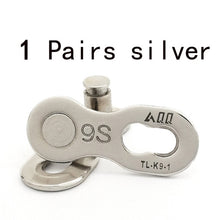 Load image into Gallery viewer, Speed Bike chain connector lock set MTB road bicycle Connector for Quick Master Link Joint Chain bike parts AQQ 6/7/8/9/10/11